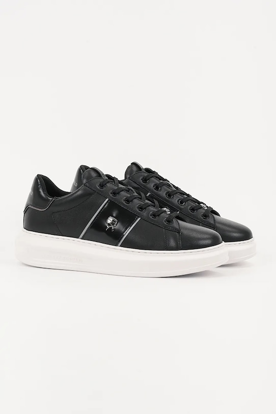 Karl Lagerfeld sneakersy skórzane KAPRI MENS KL52534A.000 czarny AW25