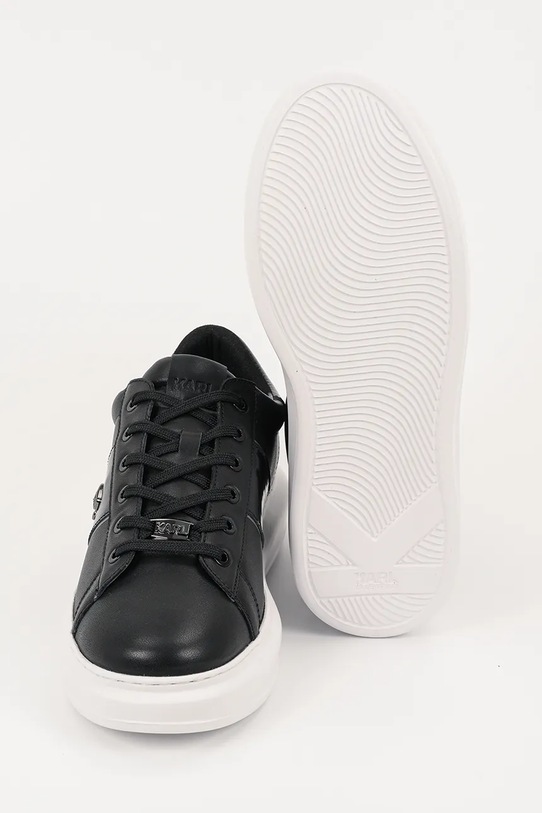 Karl Lagerfeld sneakersy skórzane KAPRI MENS KL52534A.000 czarny