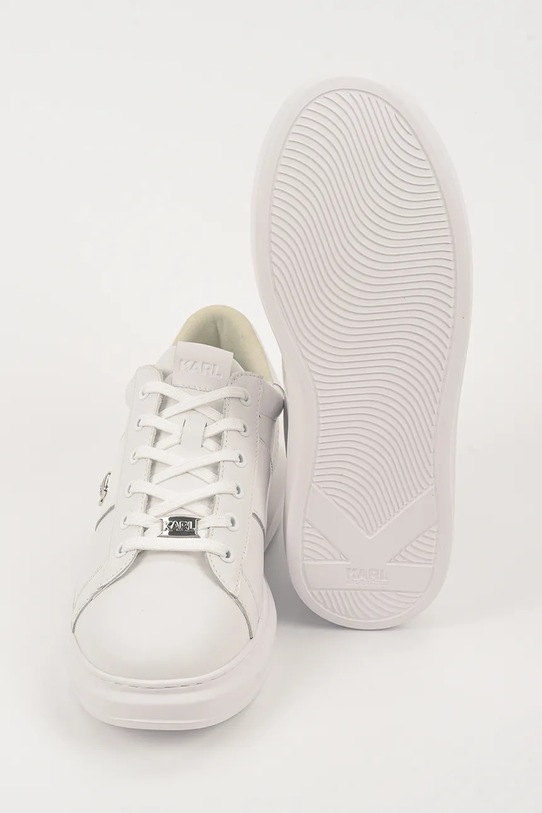 Karl Lagerfeld sneakersy skórzane KAPRI MENS KL52534A.01W biały