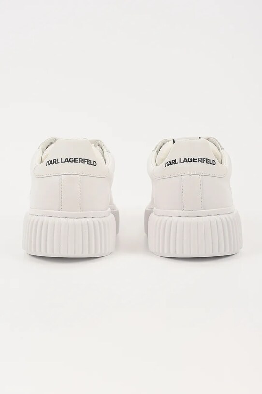 Obuwie Karl Lagerfeld sneakersy skórzane KAPRIKA KL24220.01W biały
