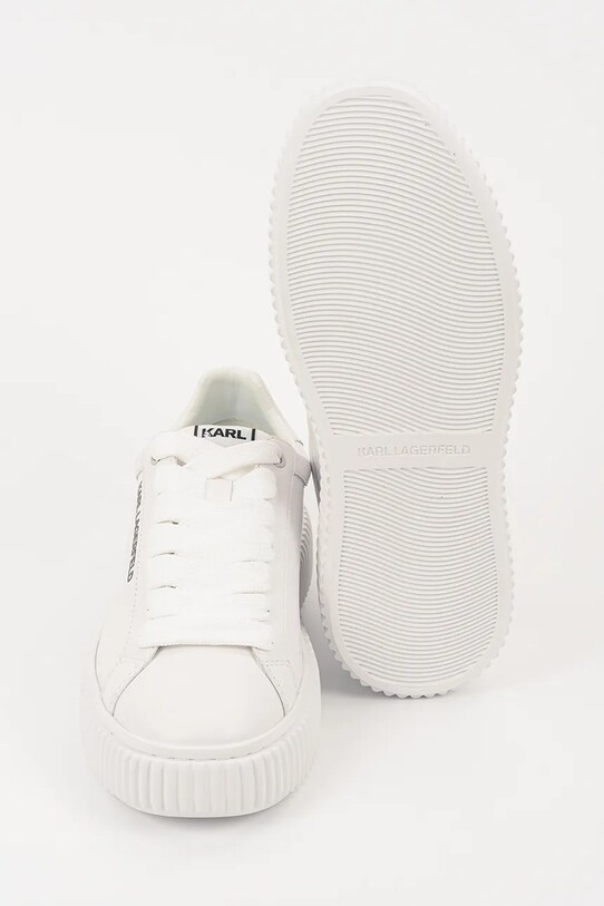 Karl Lagerfeld sneakersy skórzane KAPRIKA KL24220.01W biały