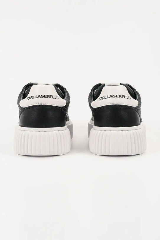 Obuwie Karl Lagerfeld sneakersy skórzane KAPRIKA KL24224.300 czarny