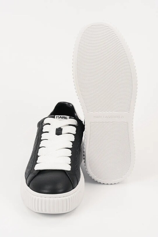 Karl Lagerfeld sneakersy skórzane KAPRIKA KL24224.300 czarny