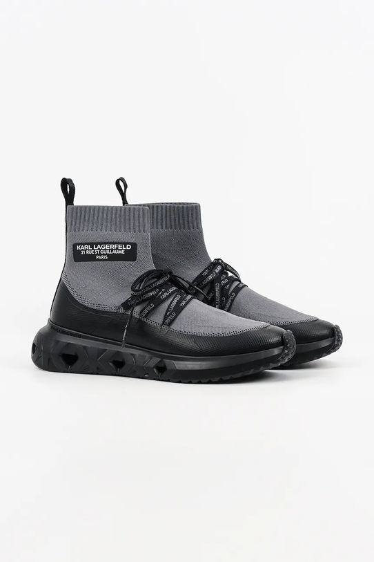 Karl Lagerfeld sneakersy K/KITE RUN KL54645.K70 czarny AW25