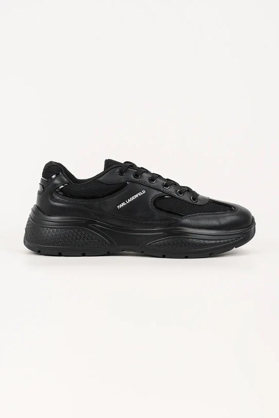 Karl Lagerfeld sportcipő VESTA nappa bőr fekete KL52715.400