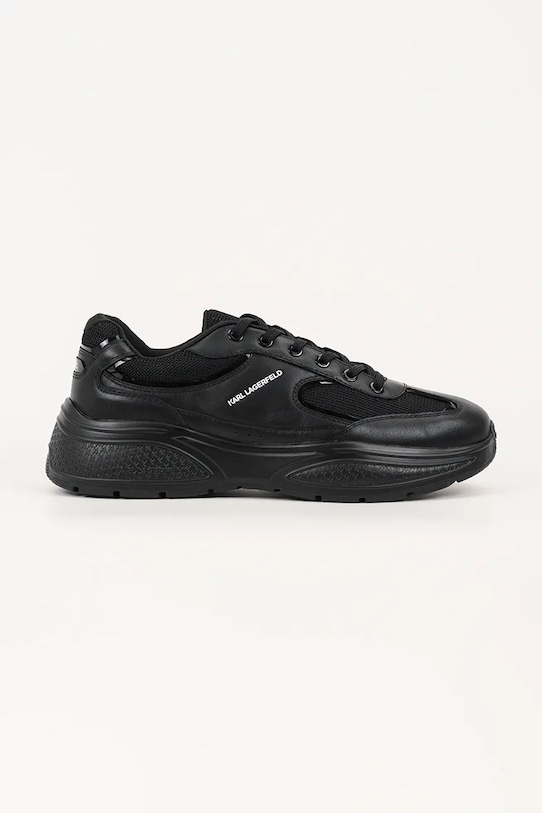 Karl Lagerfeld sneakers vestă textil negru KL52715.400