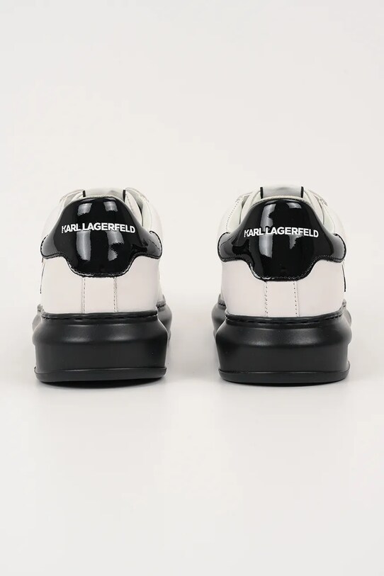 Obuwie Karl Lagerfeld sneakersy skórzane KAPRI MENS KL52530N.010 biały