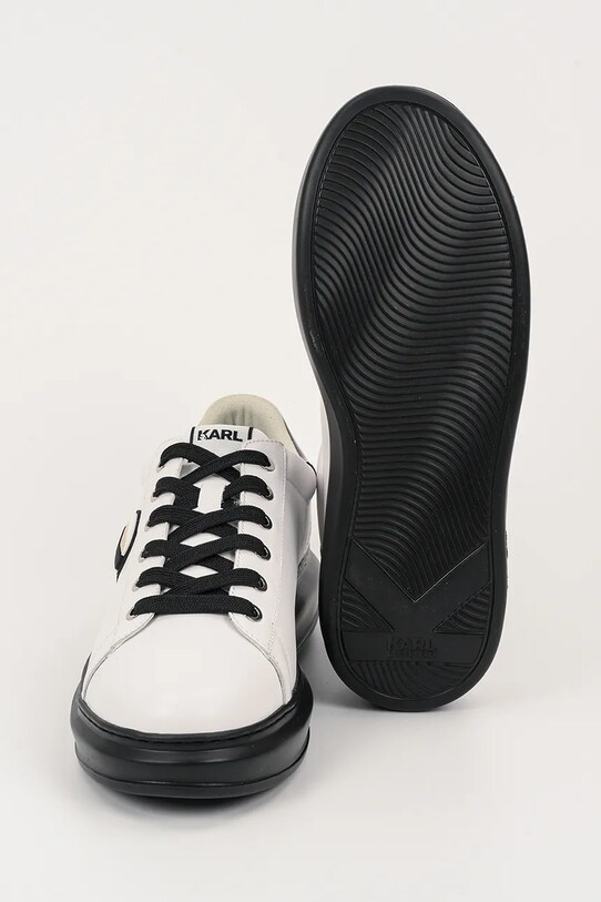 Karl Lagerfeld sneakersy skórzane KAPRI MENS KL52530N.010 biały