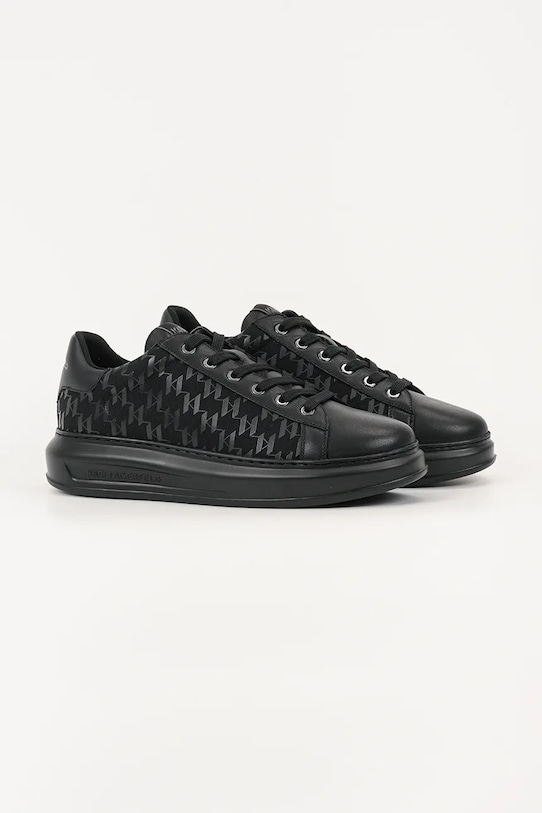 Karl Lagerfeld sneakers din piele KAPRI MENS KL52543.900 negru AW25
