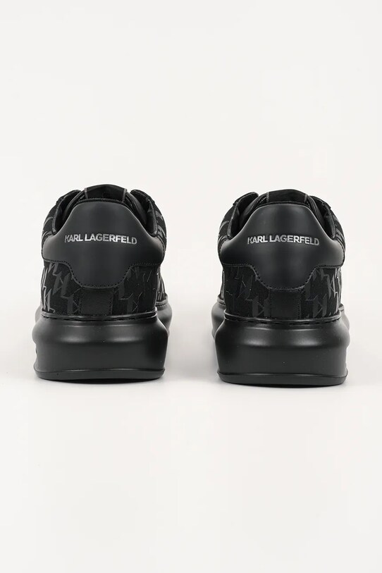 Obuwie Karl Lagerfeld sneakersy skórzane KAPRI MENS KL52543.900 czarny