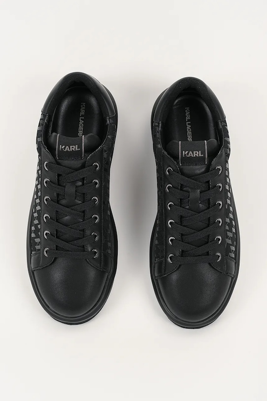Karl Lagerfeld sneakers din piele KAPRI MENS negru KL52543.900