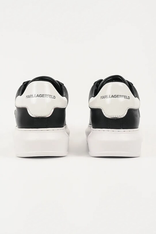 Obuwie Karl Lagerfeld sneakersy skórzane KAPRI MENS KL52535A.000 czarny