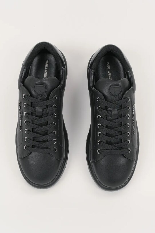 Karl Lagerfeld sneakersy skórzane KAPRI KITE czarny KL54519A.00X