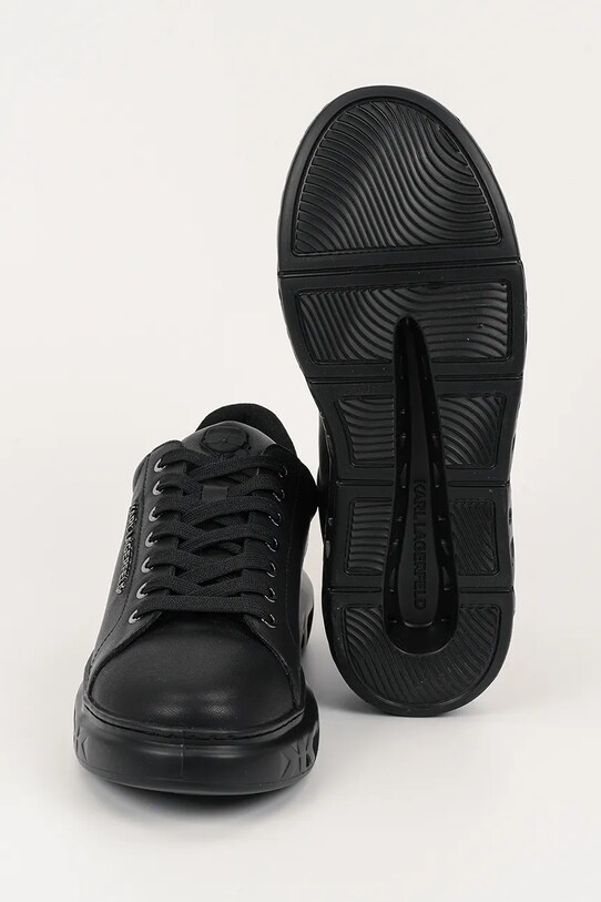 Karl Lagerfeld sneakersy skórzane KAPRI KITE KL54519A.00X czarny