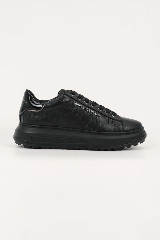 Karl Lagerfeld bokacsizma KAPRI LUG magas fekete KL57549.00X