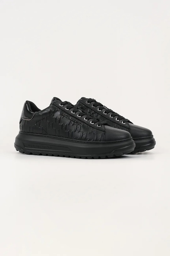 Karl Lagerfeld bokacsizma KAPRI LUG KL57549.00X fekete AW25