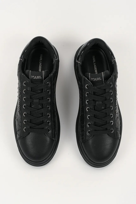 Karl Lagerfeld bokacsizma KAPRI LUG fekete KL57549.00X