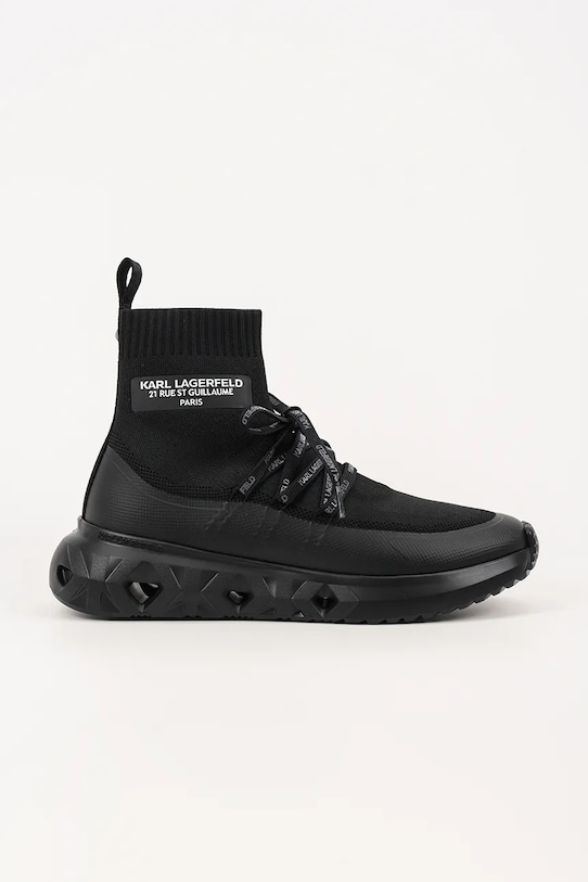 Αθλητικά Karl Lagerfeld K/KITE RUN συνθετικό μαύρο KL54645.K0X