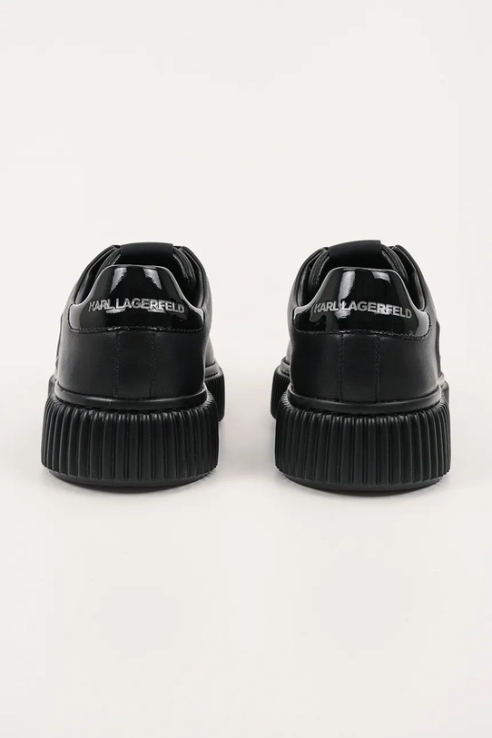 Obuwie Karl Lagerfeld sneakersy skórzane KAPRIKA KL24225.000 czarny