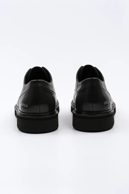 Obuwie Karl Lagerfeld półbuty skórzane KINGSTON KL12225.000 czarny