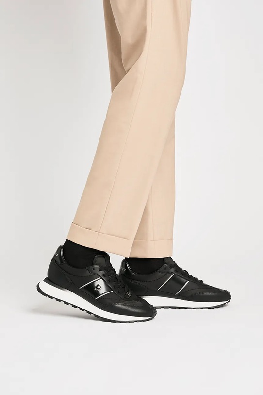 Karl Lagerfeld sneakersy KAIRO KL51129.400 czarny