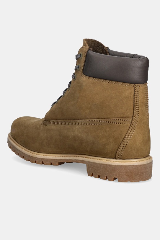 Obuwie Timberland trapery nubukowe Premium 6 Inch Lace Up Waterproof TB0A2P6WA5D1 zielony