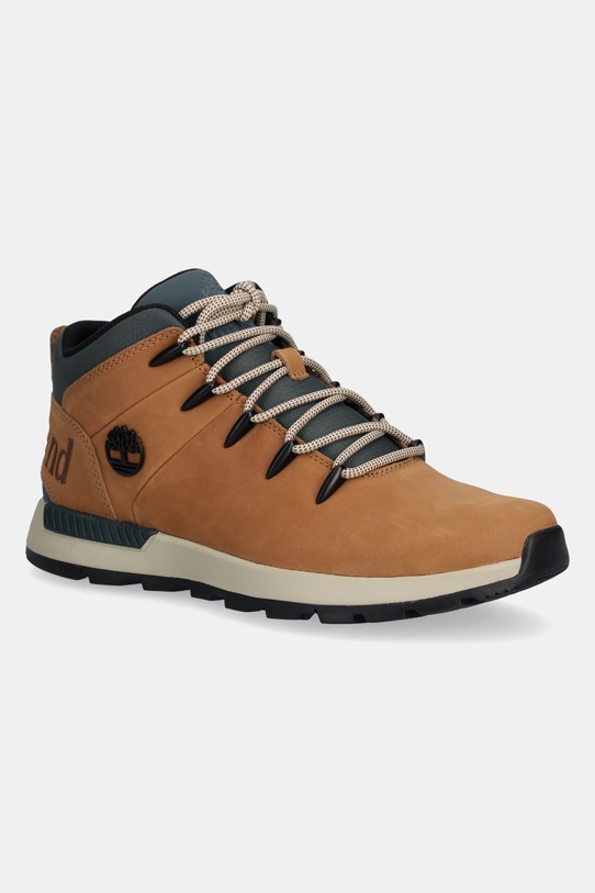 Timberland buty Sprint Trekker Mid Lace Up tekstylny brązowy TB0A6DQDEUW1