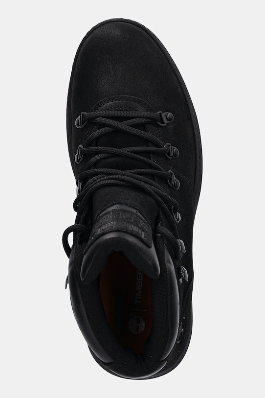 Čizme od nubuka Timberland Hudson Road Mid Lc Waterproof crna TB0A69RDW051