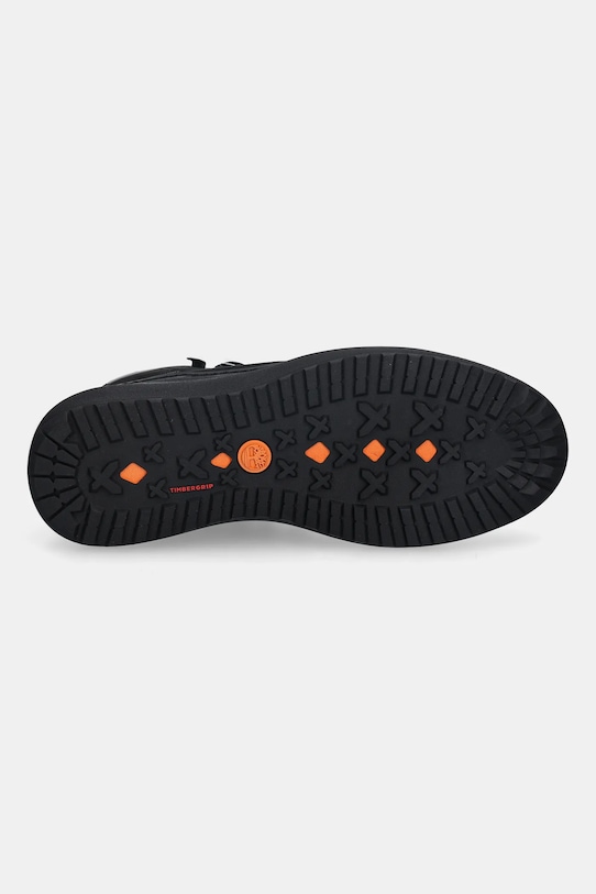 Čizme od nubuka Timberland Hudson Road Mid Lc Waterproof TB0A69RDW051 crna