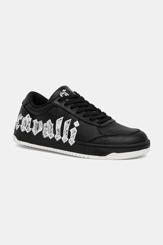 Kožené tenisky Just Cavalli iný čierna 79QA3SM5ZP397899