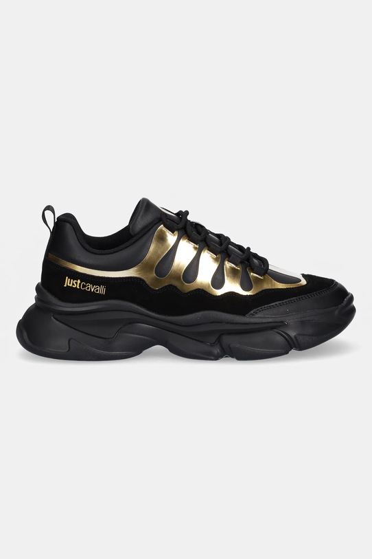 Just Cavalli sneakersy 79QA3SA2ZPB56PL9 czarny AW25