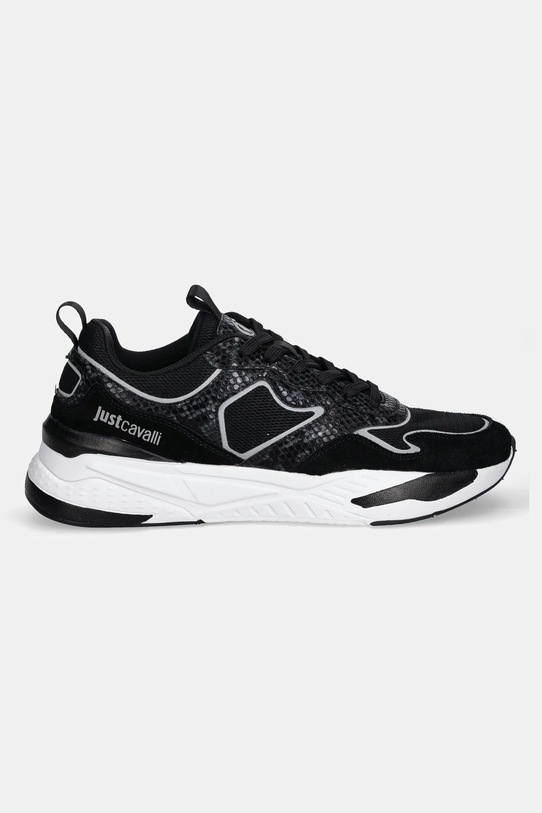 Just Cavalli sneakersy 79QA3SD1ZSD37899 czarny AW25