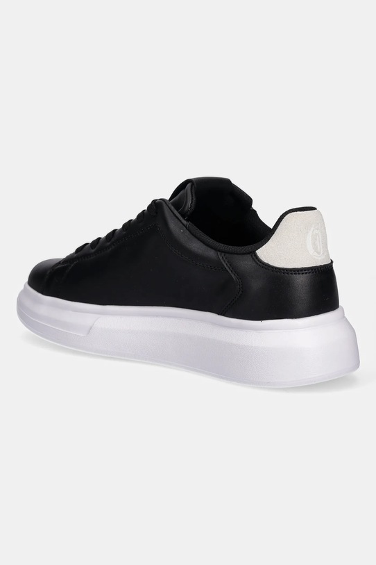 Obuwie Just Cavalli sneakersy skórzane 79QA3SBFZPB63899 czarny