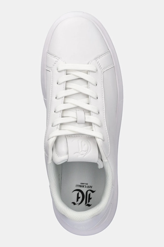 Just Cavalli sneakersy skórzane biały 79QA3SBGZPB65003