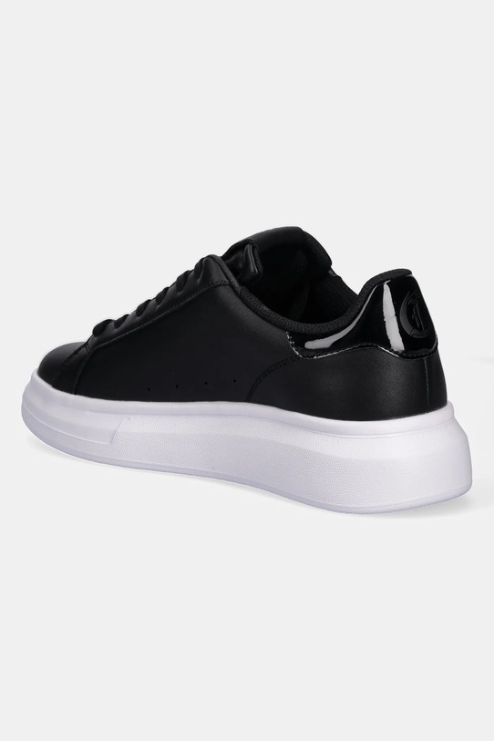 Obuwie Just Cavalli sneakersy skórzane 79QA3SBGZPB65899 czarny