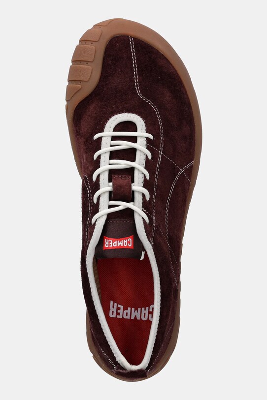 Camper sneakersy zamszowe Peu Path bordowy K101053.003