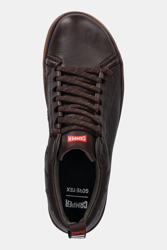 Camper sneakersy skórzane Peu Pista GM brązowy K300285.042