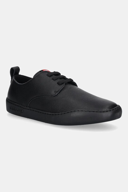Camper Peu Touring Uomo - Scarpe In Pelle Nera Con Suola EVA - Ispirate All'Iconico Peu