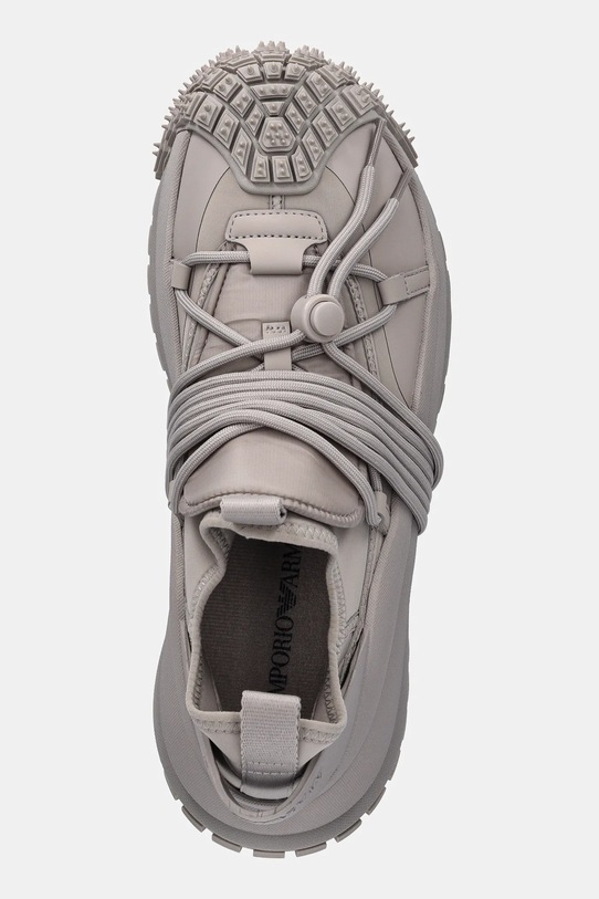 Emporio Armani sneakersy beżowy EM003915.AF20463.U6151