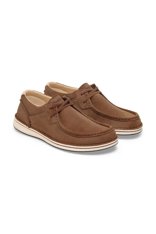 Boty Semišové polobotky Birkenstock Pasadena 1030852 hnědá