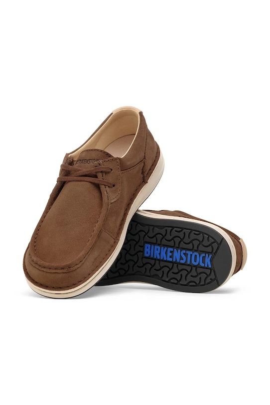 Semišové poltopánky Birkenstock Pasadena 1030852 hnedá