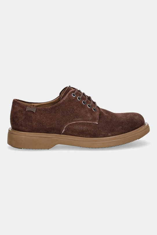 Σουέτ κλειστά παπούτσια Camper Norman K100998.005 καφέ AW25