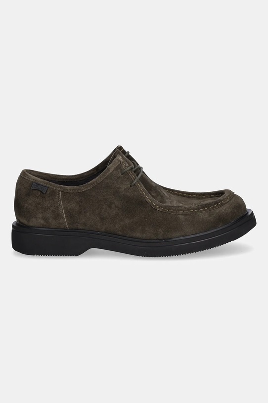 Camper pantofi de piele întoarsă Norman K100999.002 verde AW25