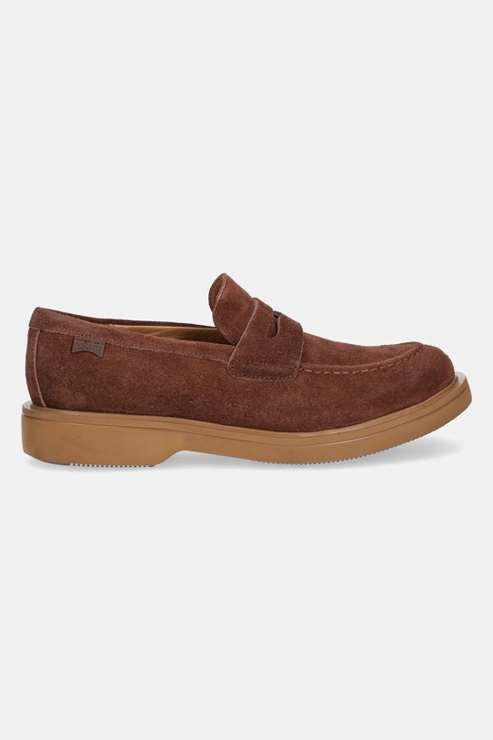 Camper mocasini din piele întoarsă Norman K101001.006 maro AW25