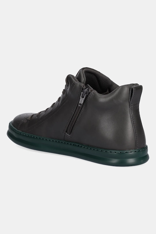 Obuwie Camper buty wysokie skórzane Runner Four K300347.015 zielony