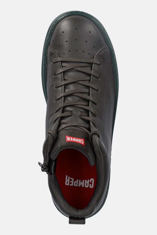Camper buty wysokie skórzane Runner Four zielony K300347.015