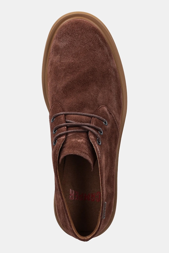 Semišové poltopánky Camper Norman hnedá K300513.006