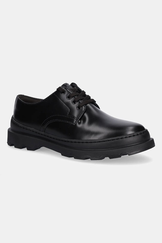 Camper scarpe in pelle Brutus+ casual nero K101078.001
