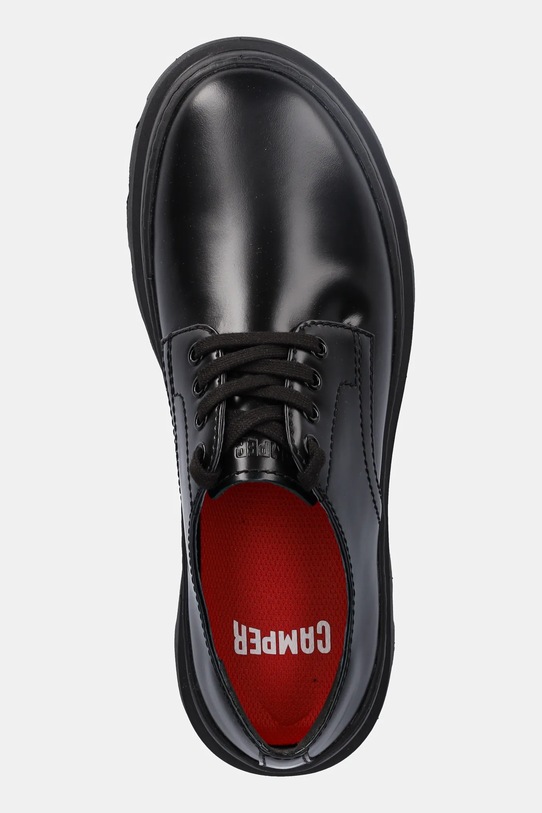 Camper scarpe in pelle Brutus+ nero K101078.001
