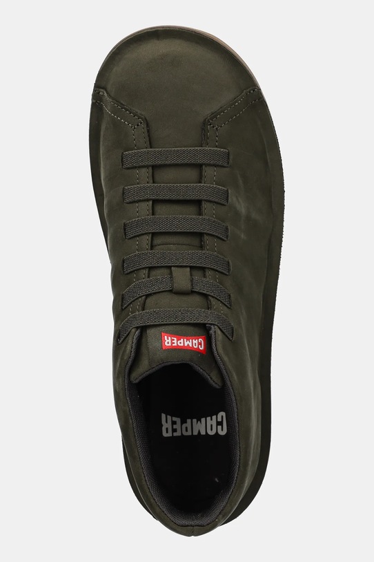 Camper sneakersy zamszowe Beetle zielony 36678.087